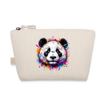Panda - Bio-Täschchen - Natur - Vorne