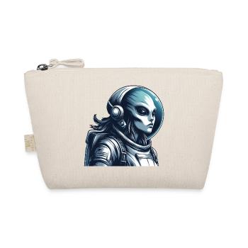 Alien Astronaut Space Exploration - Organic Pouch - nature - Front