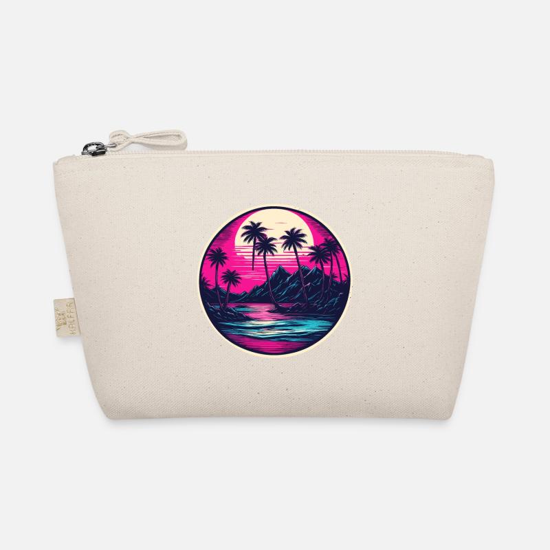 Plage / Île / Vacances / Été / Soleil / Mer Trousse biologique
