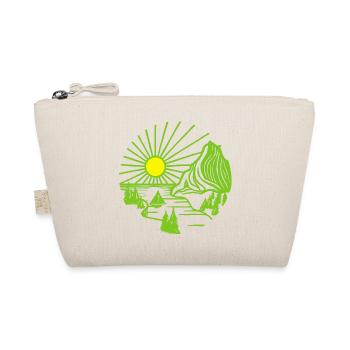 Paysage de vacances (vert) - Trousse biologique - nature - Devant