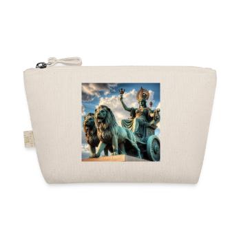 Goddess Cybele - Organic Pouch - nature - Front