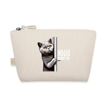 Non, je n’étais pas BKH Blue Cat cadeau - Trousse biologique - nature - Devant