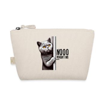 Non, je n’étais pas BKH Blue Cat cadeau - Trousse biologique - nature - Devant