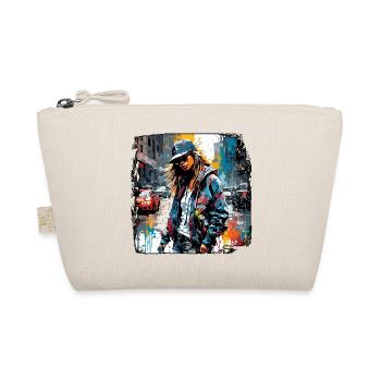 Rapper / Hip Hop / Song / Cool / Rhymes / Beat - Organic Pouch - nature - Front