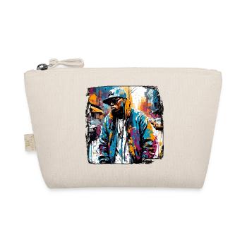 Rapper / Hip Hop / Song / Cool / Rhymes / Beat - Organic Pouch - nature - Front