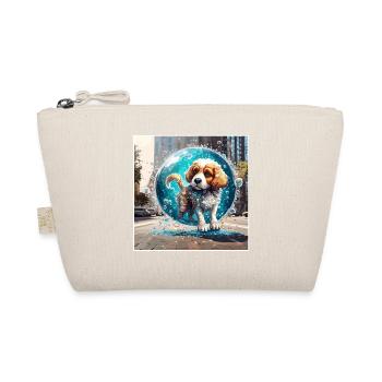 Animal dans bulle de savon / enfantin / mignon / chien - Trousse biologique - nature - Devant