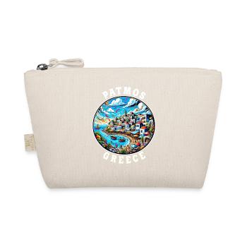 Patmos Greece Vacation Aegean Sea Bay - Organic Pouch - nature - Front