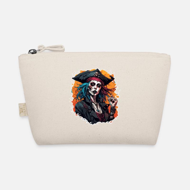 Pirate / Ahoy / Ancre / Capitaine / Crâne / Rhum Trousse biologique