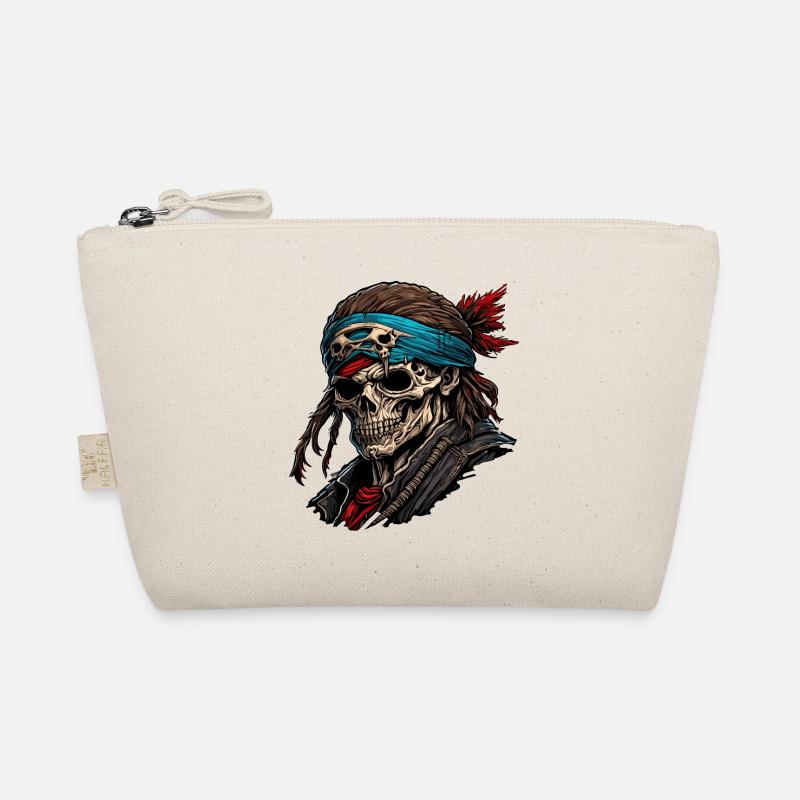 Pirate / Ahoy / Ancre / Capitaine / Crâne / Rhum Trousse biologique