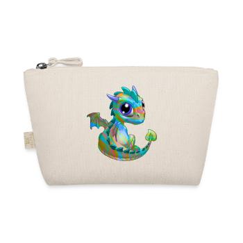 Bébé dragon psy| Mignon Psy bébé dragon - Trousse biologique - nature - Devant