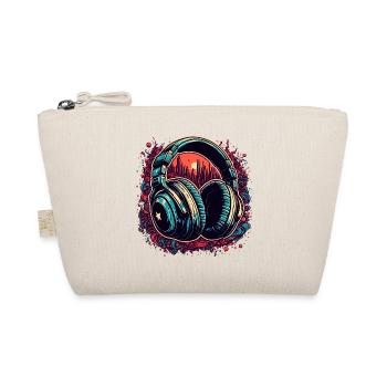 Headphones / Audio / Music / Sound / Cool - Organic Pouch - nature - Front