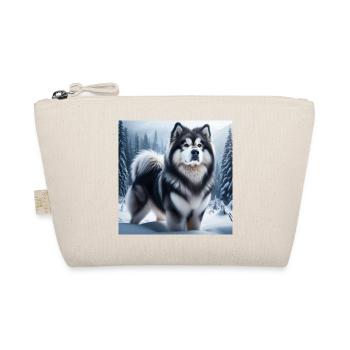 Alaskan malamute - Bio-Täschchen - Natur - Vorne