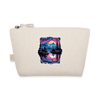 Pêcheur Siluette / Pêche / Poissons / Lac / Sport - Trousse biologique - nature - Devant
