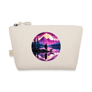 Pêcheur Siluette / Pêche / Poissons / Lac / Sport - Trousse biologique - nature - Devant