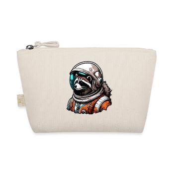 Astronaut / Space / Animal / Raccoon / Spaceship - Organic Pouch - nature - Front