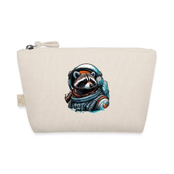 Astronaut / Space / Animal / Raccoon / Spaceship - Organic Pouch - nature - Front