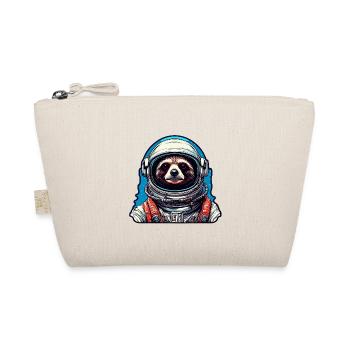 Astronaut / Space / Animal / Raccoon / Spaceship - Organic Pouch - nature - Front