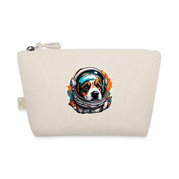 Astronaut / Space / Animal / Dog / Spaceship - Organic Pouch - nature - Front