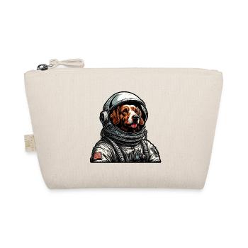 Astronaut / Space / Animal / Dog / Spaceship - Organic Pouch - nature - Front