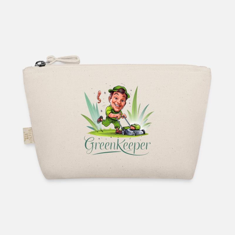 Greenkeeper Rasenmäher Gärtner Garten Geschenkidee Bio-Täschchen