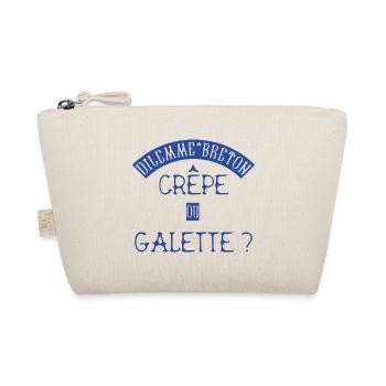 Dilemme Breton : Crêpe ou Galette ? BZH Bretagne - Trousse biologique - nature - Devant