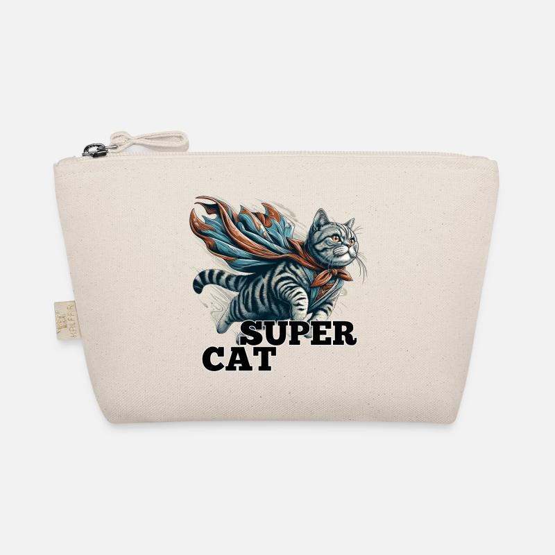 Super Katze Britisch Kurzhaar BKH getigert Bio-Täschchen