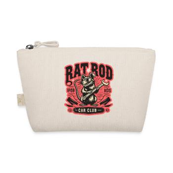 Ratsking Ratlook Shirt – Rustikaler Custom Style - Bio-Täschchen - Natur - Vorne