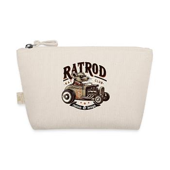 Ratsking Ratlook Shirt – Rustikaler Custom Style - Bio-Täschchen - Natur - Vorne