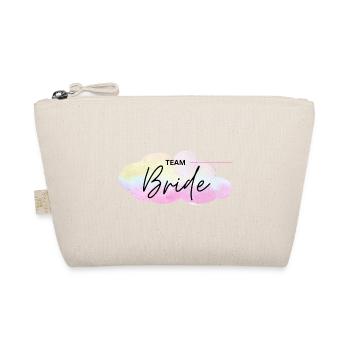 Team Bride - Rainbow Cloud - Organic Pouch - nature - Front