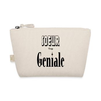 Sœur Trop Géniale Frangine - Trousse biologique - nature - Devant