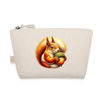 Squirrel - Organic Pouch - nature - Front