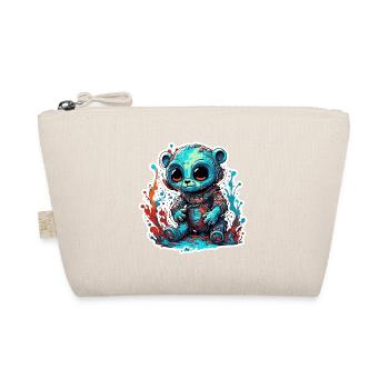 Astronaut / Space / Animal / Bear / Spaceship - Organic Pouch - nature - Front