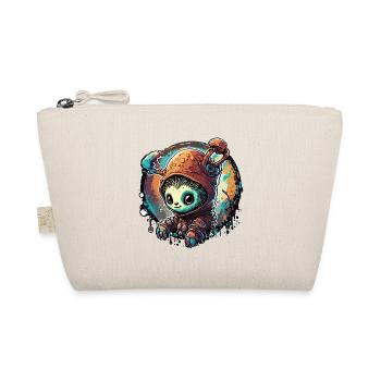 Astronaut / Space / Animal / Hedgehog / Spaceship - Organic Pouch - nature - Front