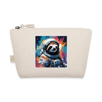 Astronaut / Space / Animal / Sloth / Spaceship - Organic Pouch - nature - Front