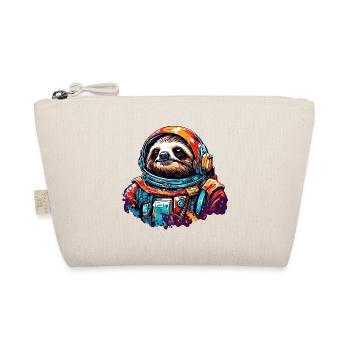 Astronaut / Space / Animal / Sloth / Spaceship - Organic Pouch - nature - Front