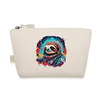 Astronaut / Space / Animal / Sloth / Spaceship - Organic Pouch - nature - Front