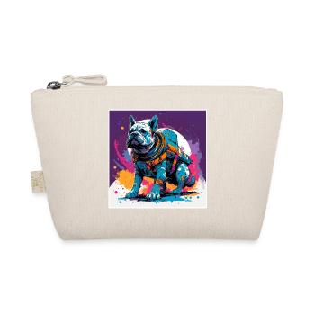 Astronaut / Weltall / Tier / Hund / Raumschiff - Bio-Täschchen - Natur - Vorne