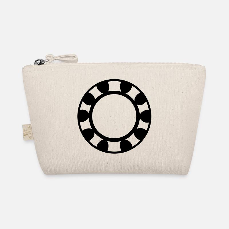 Poker-Chip Bio-Täschchen