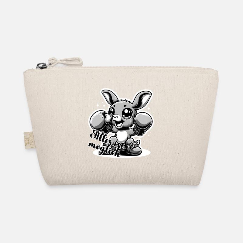 Courage Rabbit: Anything is possible Organic Pouch