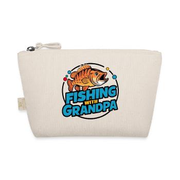 Pêche avec grand-père Motif de pêche coloré - Trousse biologique - nature - Devant