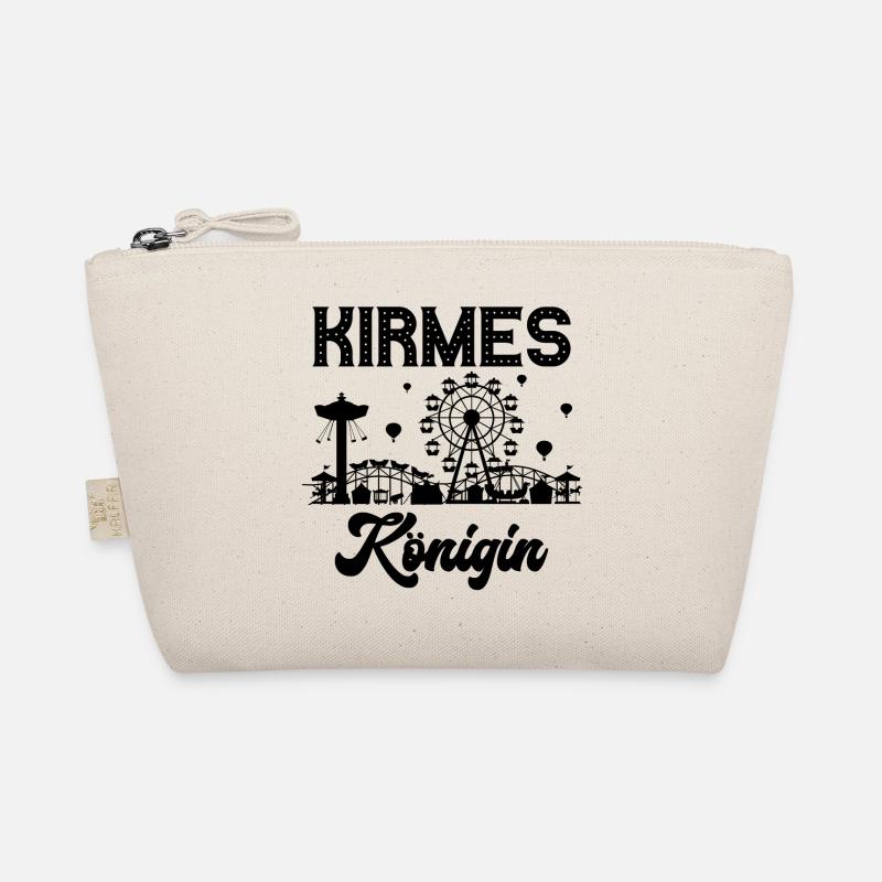 Kirmes Königin Jahrmarkt Rummel Volksfest - Bio-Täschchen - Natur
