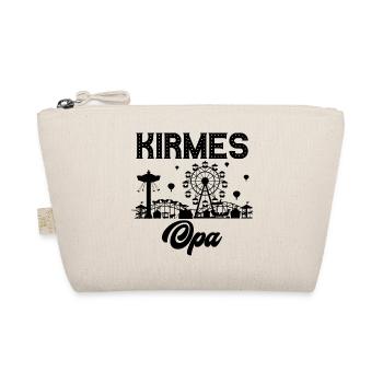 Kirmes Opa Jahrmarkt Rummel Volksfest - Bio-Täschchen - Natur - Vorne