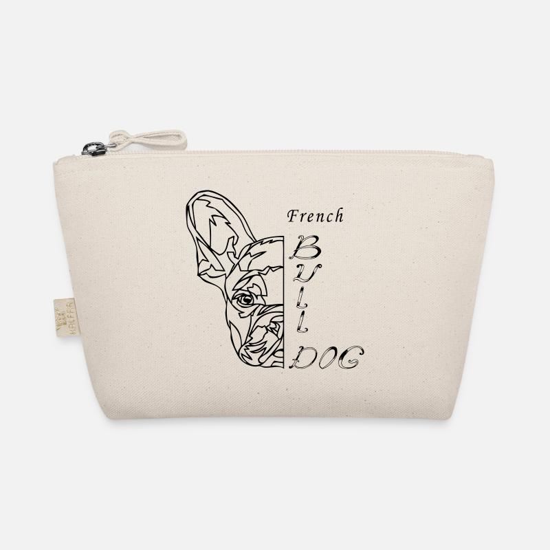 French Bulldog - Bio-Täschchen - Natur