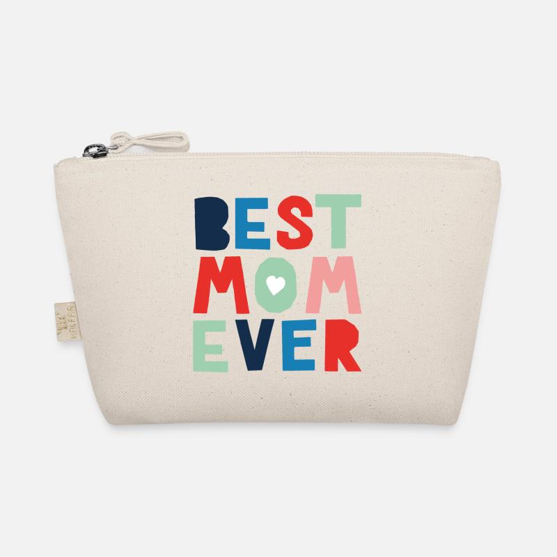 Best Mom Ever - Bio-Täschchen - Natur