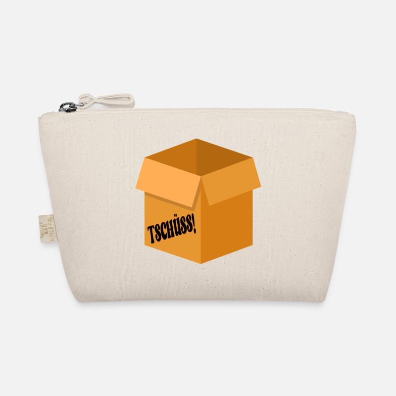ABSCHIED TSCHÜSS - UMZUGSKARTON Bio-Täschchen