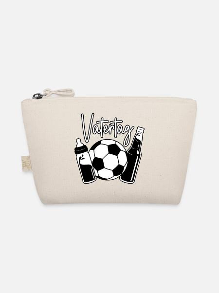 Vatertag Fußball - Bio-Täschchen - Natur