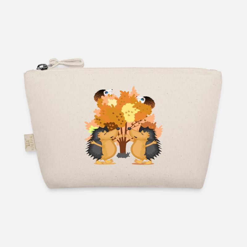 ILLUSTRATIONS D’ANIMAUX HÉRISSON ARBRE D’AUTOMNE Trousse biologique