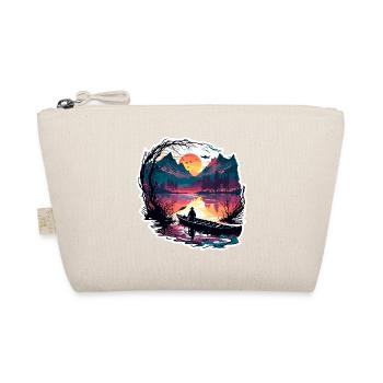 Pêcheur Siluette / Pêche / Poissons / Lac / Sport - Trousse biologique - nature - Devant