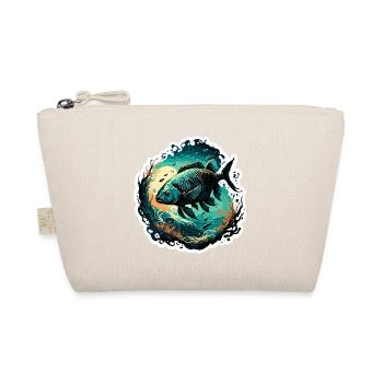 Pêcheur Siluette / Pêche / Poissons / Lac / Sport - Trousse biologique - nature - Devant