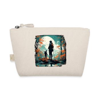 Pêcheur Siluette / Pêche / Poissons / Lac / Sport - Trousse biologique - nature - Devant
